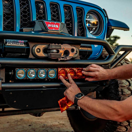 Flex Era 10 Kc Protector - Ámbar Para Aventura 4x4