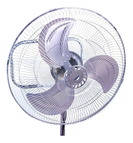 Imagen 4 de 5 de Ventilador Gutstark 3 en 1 con 3 aspas color plateado, 18" de diámetro