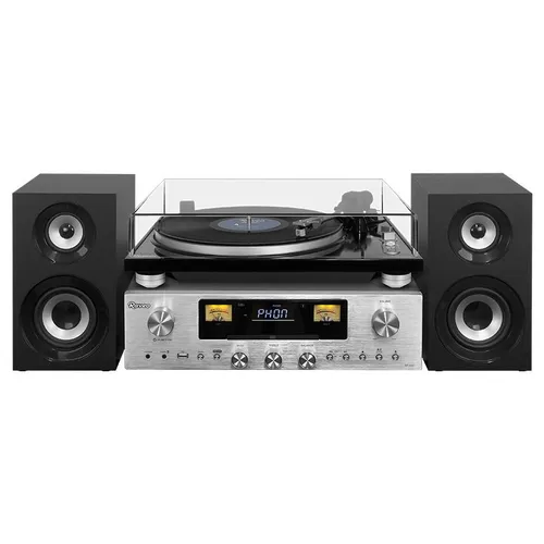 Sistema De Som Raveo Concert One Toca Discos E Receiver Com Menor preço em Sistema De Som Raveo Concert One Toca Discos E Receiver Com