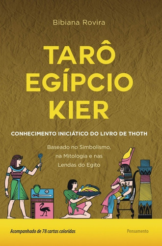 Livro Tarô Egípcio Kier (livro + Cartas)