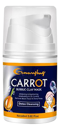 Mascarilla Facial H Carrot Bubble Que Hidrata, Ilumina Y C 6