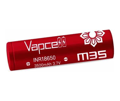 Pack 2 Pilas 18650 Recargables Vapcell 3500 Mah