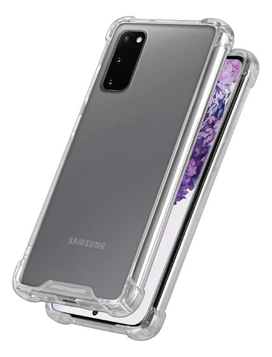 Carcasa Para Samsung S20 Fe Transparente Contra Golpes
