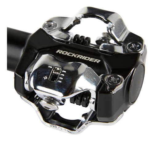Pedales Mtb 520 Negro Automáticos Rockrider