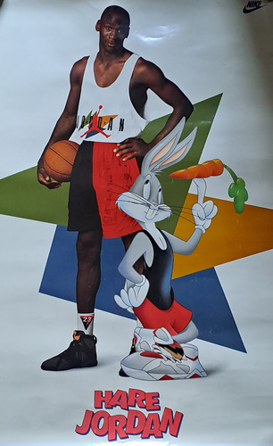 Poster Michael Jordan Bugs Bunny Pelicula