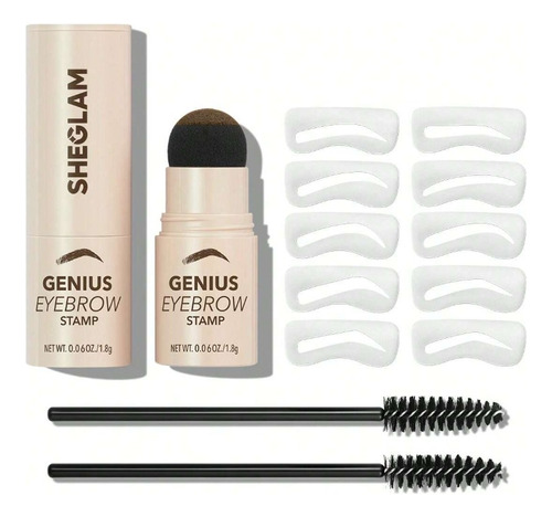 Kit De Modelado De Sello De Cejas 10 Formas De Cejas Sheglam