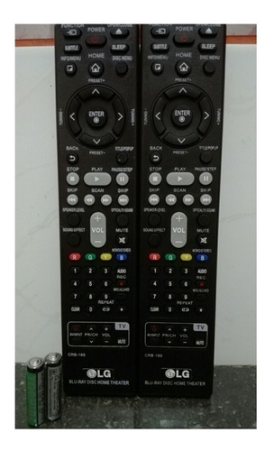 Control Remoto Para Equipo Home Theater LG + Pilas Nuevo 