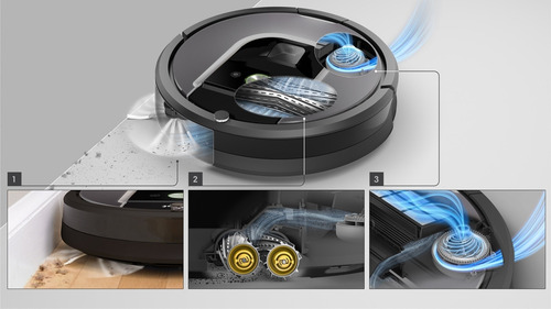 Imagen 3 de 9 de Aspiradora Irobot Roomba 960 Mapeo App Alfombras