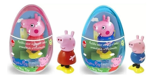 Doce Pastilha Peppa Pig Com Surpresa Sortido E Aleatorio Dtc