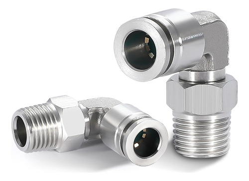 Codo Macho De Acero Inoxidable 304 De 90 Grados Para Conecta