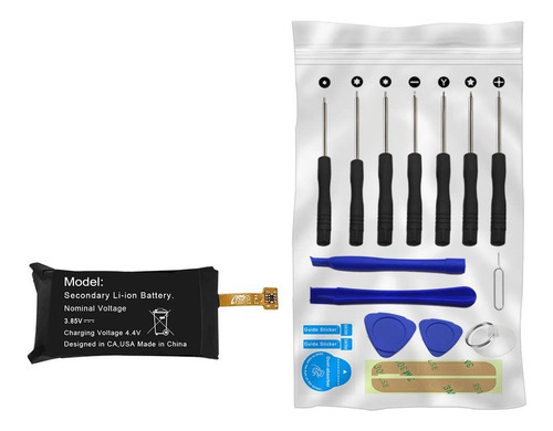 Kit Herramienta Destornillador Reparacion Bateria 300mah Fit
