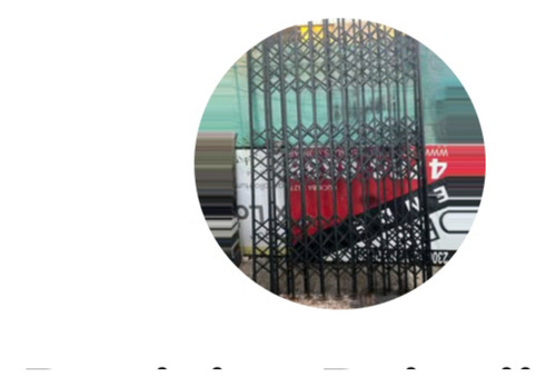 Puerta Tijera Antigua Ascensor 2.05 X 1.15 Usado Seguridad Negro (Usado)