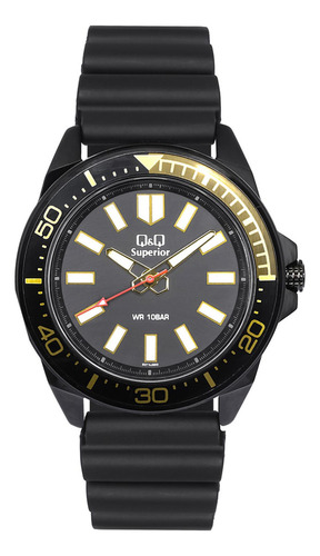 Reloj Para Hombre Q&q Superior S374j502y Negro