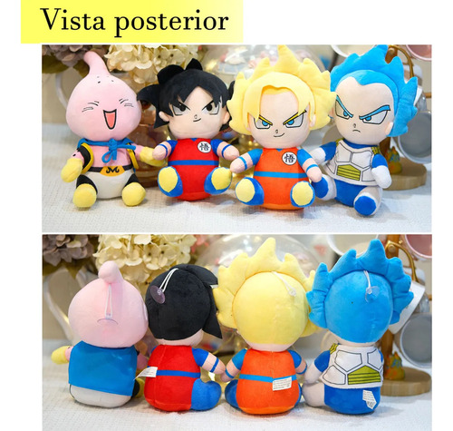 J Peluche Goku Dragon Ball Goku Petit Ruz Original De 4