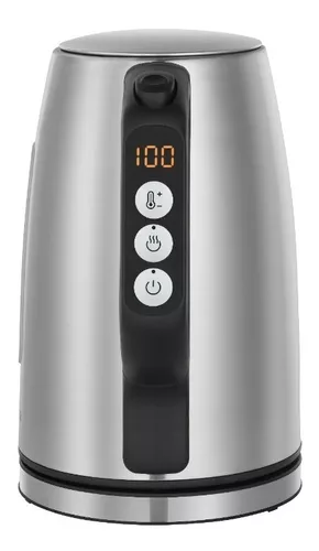 Hervidor Smeg eléctrico de 1.7 Lt color Gris