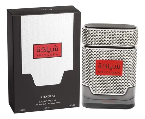 Perfume Khadlaj Shiyaaka Silver Eau De Parfum Para Hombre, 1