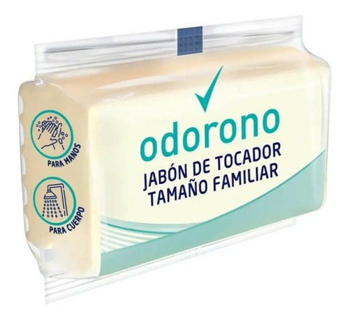 Imagen 2 de 6 de Jabón Tocador Compuesto X200grs Neutro Odorono Pack X2u
