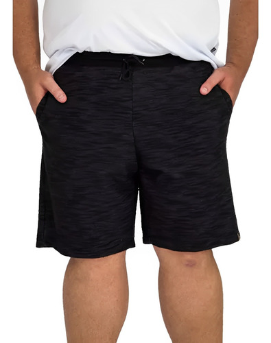 Bermuda Passeio De Moletom Shorts Plus Size Masculina Okdok