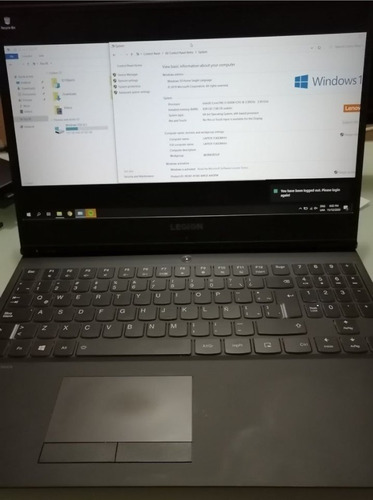 Laptop Lenovo Legion Y530-15ich Core I5 8gb De Ram Gtx 1050