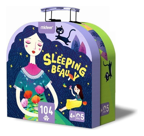 M Maleta Puzzle Bella Durmiente - Mideer - Rompecabezas