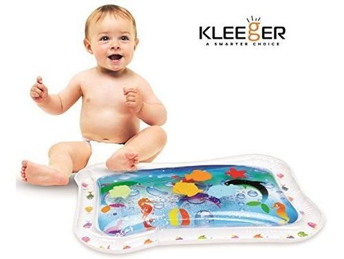 Kleeger Inflatable Baby Water Mat: Centro De Juegos De Activ
