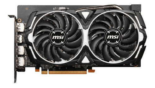 Imagen 3 de 6 de Placa De Video Msi Rx 6600 Armor 8gb Gddr6 Radeon