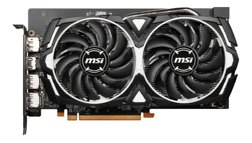 Placa De Video Msi Rx 6600 Armor 8gb Gddr6 Radeon