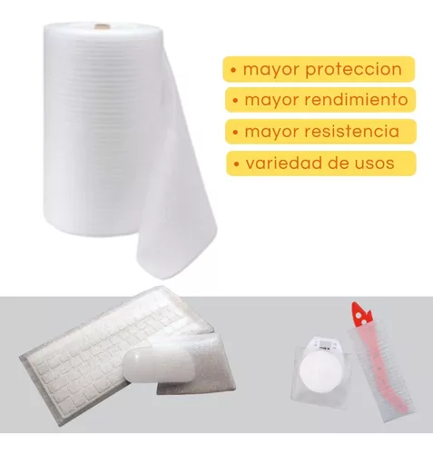 3 Rollos Espuma Polietileno Para Empaque Multiusos 66cm X 5m – Plasticos  Uribell