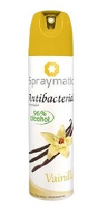 Ambientador Antibacterial Spraymatic Glade Aerosol Vainilla