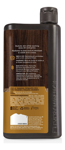 Shampoo + Condicionador Every Man Jack Amber + Sandalwood 72