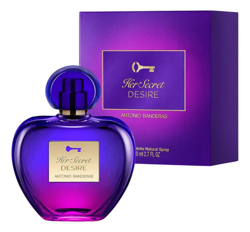 Antonio Banderas Her Secret Desire Edt 80 Ml Spray