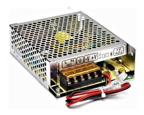 Fuente 12v 4a Amp Switching Con Respaldo Bateria Y Cargador