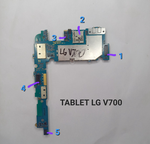 Placa LG V700 Tab Venda De Componentes- Leia A Descrição!