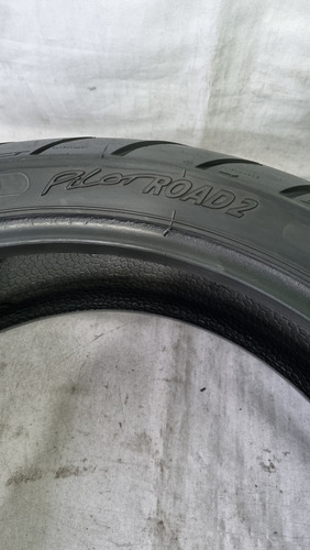 Pneu Traseiro Michelin Pilot Road 2 180-55-17 Usado (Usado)