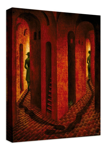 Cuadro Decorativo Canvas Moderno La Despedida Remedios Varo