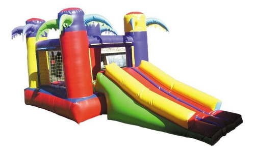 Imagen 8 de 10 de Castillo 3x6 C/tobogan +turbina + Mete+tejo+ Pinpong + Cama