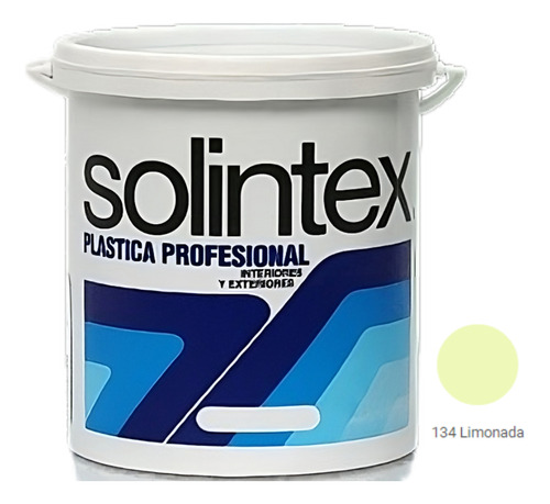 Pintura Caucho Plastica Profe Limonada Solintex 1 Galon 