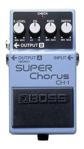 Pedal De Efecto Boss Ch-1 Super Chorus