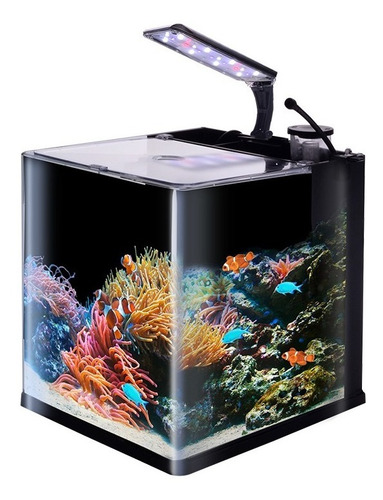 Imagen 1 de 3 de Kit Acuario Nano Reff Arrecife Corales Peces Lomas 18 Litros