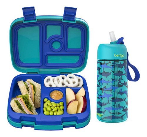 Set Tomatodo Y Lonchera Bentgo Kids - Tiburones