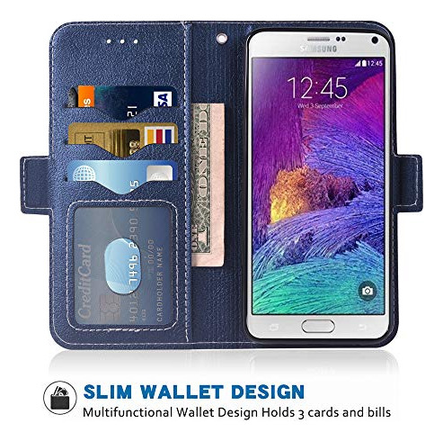 Funda Para Galaxy Note 4 Boys Men Piel Sintetica