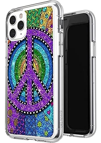 Para Hippie Peace Sign iPhone 13 Pro Max C B09cthq1d3_010424