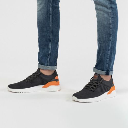 Imagen 6 de 7 de Calzado Teni Flexi Mod. 405404 Oxford Gris Caballero