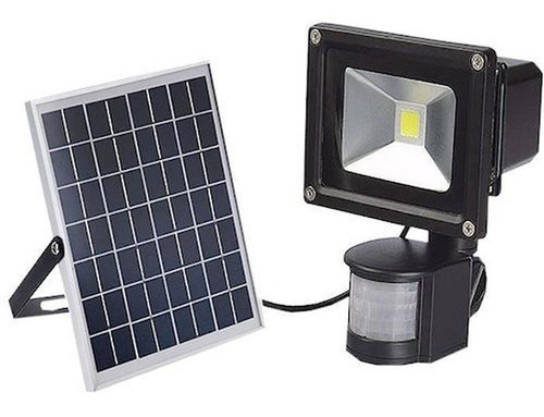 Reflector Con Celda Solar Sensor Pi, Mxdsl-002, 30w, 2700l