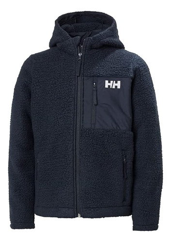 Helly-hansen Kids Junior's Champ Pile Jacket, 597 Navy, 10