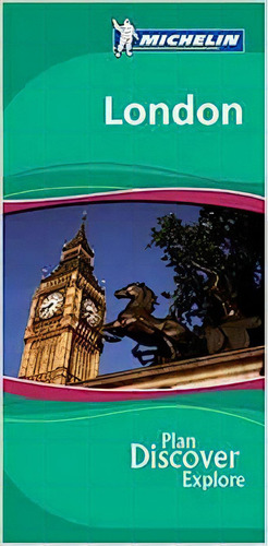 Michelin Green Guide London, De Gwen Cannon. Editora Michelin Belux, Capa Dura Em Inglês