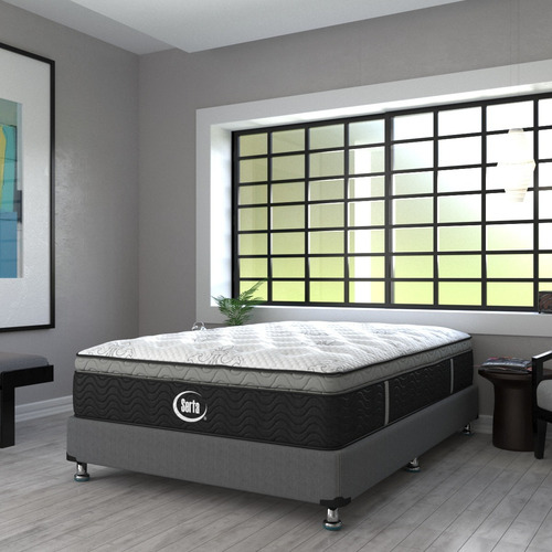 Colchón Queen Size Serta Memory Foam Confort Euro Americano