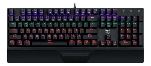 Teclado T-dagger T-tgk305 Destroyer - Preto (switch Red) Idioma A