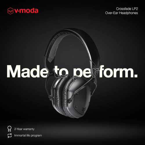 Audífonos Dinámicos Para Dj V-moda Crossfade Lp2 2nd Gen