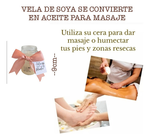 Dia De Las Madres Velas Detalles, Personalizadas 12pzs